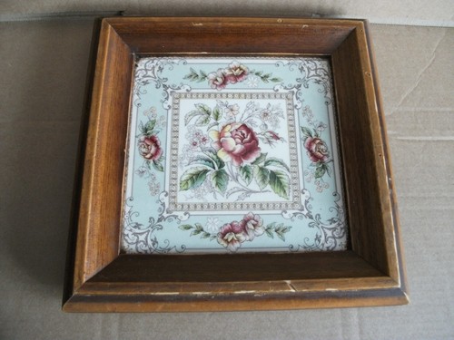 Vintage tile wooden - wooden, frame