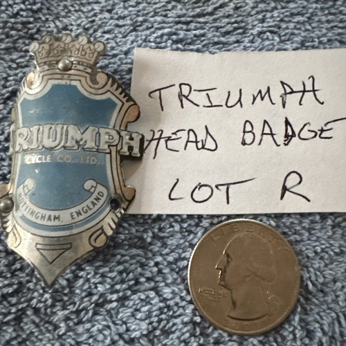 Vintage triumph bicycle head - vintage,