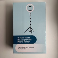 10 Inch Tripod Ring Light with