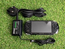 PSP Original Console Black console 2006 *NO BATTERY* (C78)