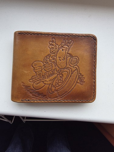 Ogri leather wallet - ogri, (rare)