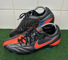 Nike T90 Exacto IV FG Football Boots Size Uk 8.5 Great Used Condition 2012 Model