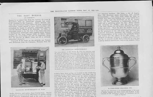Original old antique print - original,