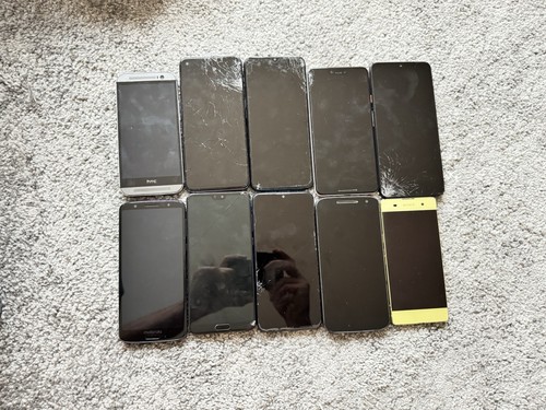 Job lot x10 phones - job,