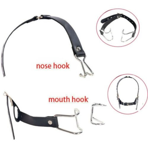 Leather nose hook open - hook,
