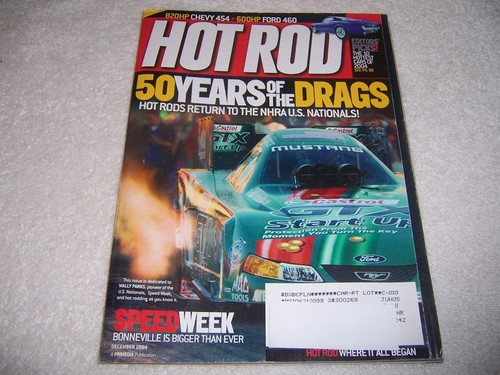 Hot rod magazine december 2004 - magazine,
