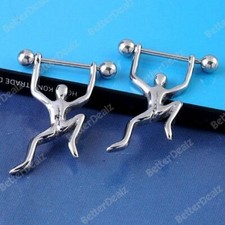 2pcs body jewelry climbing man - 2pcs,