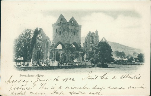 Sweetheart abbey 1902 - 1902, postmark