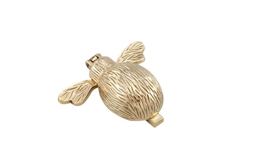 Solid brass bumble bee - solid,