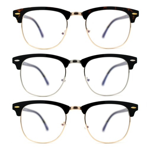 Iconic browline half rim blue - iconic,