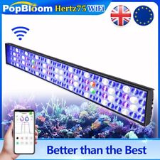 PopBloom Reef Aquarium Led Lighting Aquarium Reef Lights for Marine Coral Tank