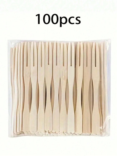 100pcs bamboo cocktail - 100pcs,