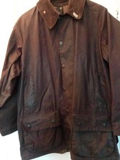 Mens Brown Barbour Wax Jacket
