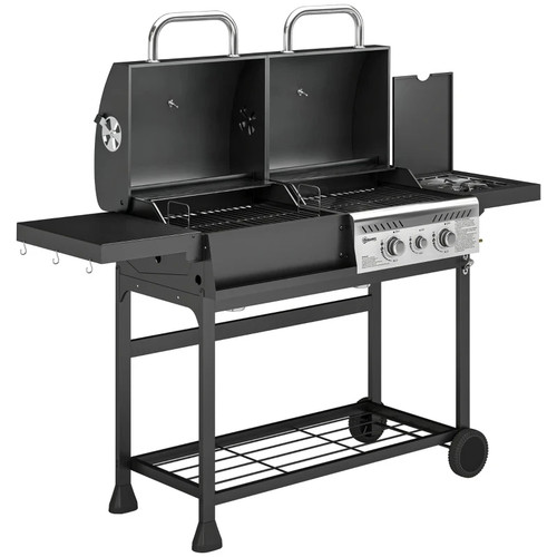 Dual fuel bbq - dual,