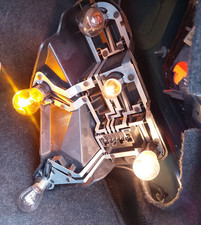 MG ZT ROVER 75 SALOON 99-05 GENUINE PAIR REAR LIGHT BULB HOLDERS WIRING TESTED