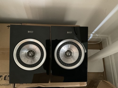 Kef r50 atmos speakers black - atmos,