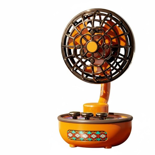 Vintage design table - design, fan