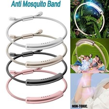 Anti Mosquito Insect Repellent Bracelet Natural Waterproof Spiral Wrist Bands UK