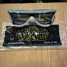 STAR WARS The Force Awakens Stormtrooper REAL D 3D Glasses Limited Edition