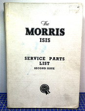 Factory Parts manual book numbers The Morris Isis AKD1050