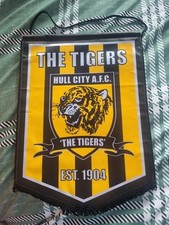 Hull City AFC TIGERS EST 1904 Large Pennant Crest Not Flag