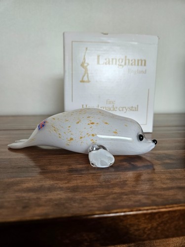 Langham glass seal pup - langham,