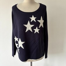 Next Navy Blue White Star