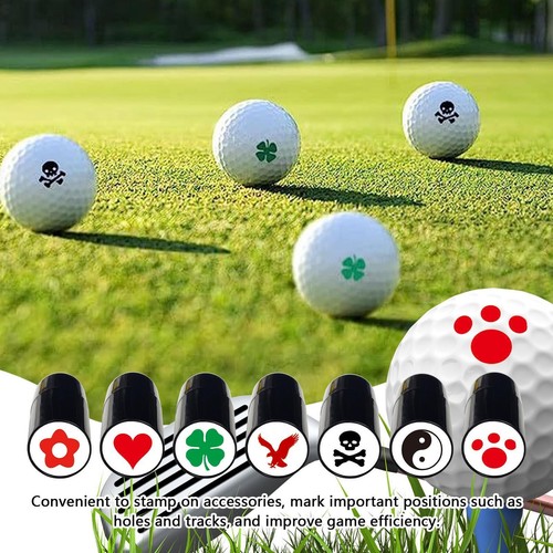 Golf ball stamper stamp - stamp, marker