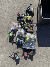 Sea Fishing Boat and Beach Rods Plus Reels and Accessories