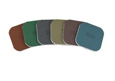 Micro-Mesh Polishing Pads |  2"x2" Soft Touch Pads | Pack of 6 | 1500-4000 Grade