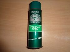 NEW VINTAGE FABERGE BRUT 33 DEODORANT SPRAY - 205ml, RARE