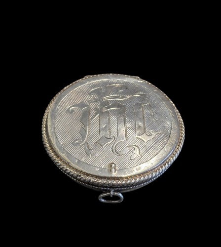 Large sterling silver - large, pyx