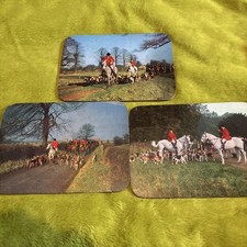 Vintage 6x8  Placemats English