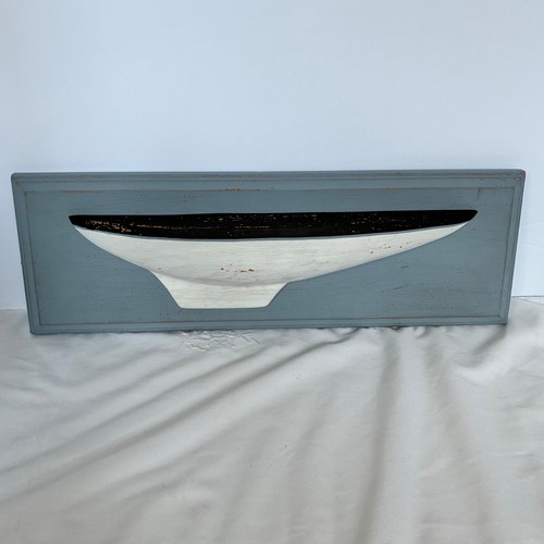 Srw sailboat half hull - half, wood
