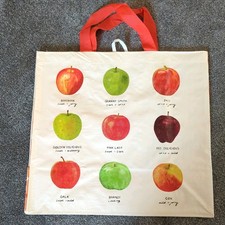 NEW TESCO Apple Gala Pink Lady Cox Jazz Theme SHOPPING BAG Reusable freepost UK