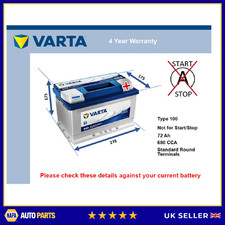 Battery fits TVR CERBERA 280