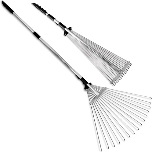 Darlac telescopic garden rake - garden,