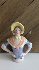 VINTAGE GERMAN HALF DOLL