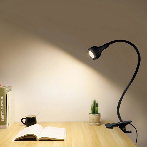 Clip desk lamp flexible - desk,