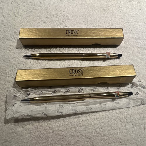 Cross vintage 10k gold - cross, filled