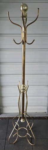 Vintage brass tone standing - tone,