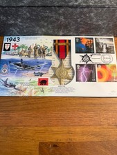 fdc burma Star replica Medal -  With  pacific clasp Benham  millenium stamps