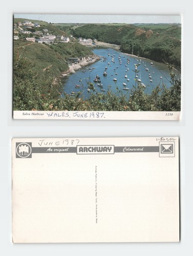 Vintage postcard solva - postcard,