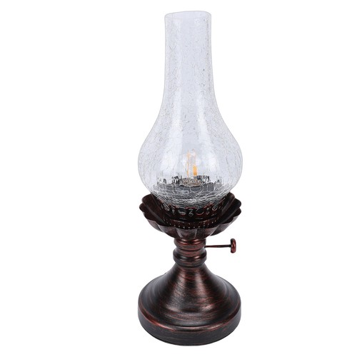 Vintage table lamp with - table,