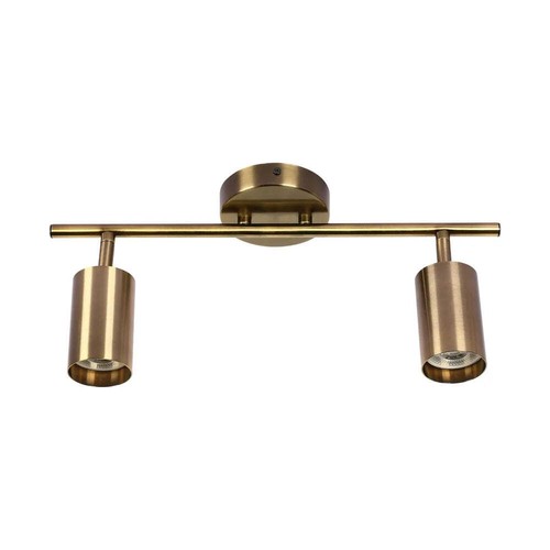Antique brass gu10 spotlight - antique,