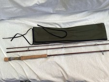 SHARPES OF ABERDEEN THE GORDON 2 9’6” #7 3 PCE TROUT FLY FISHING ROD + BAG, TUBE
