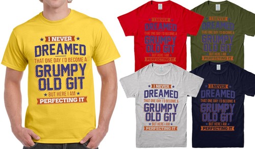 Grumpy old git mens shirt - grumpy,
