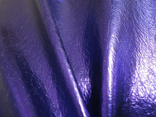 Purple metallic foiled thin - metallic,