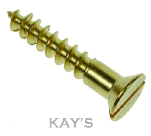 Slotted countersunk wood - slotted,