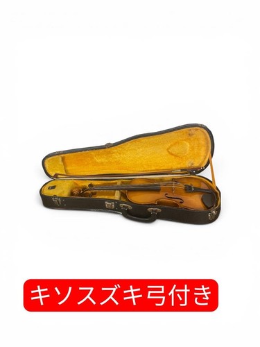 Wooden violin with - , half